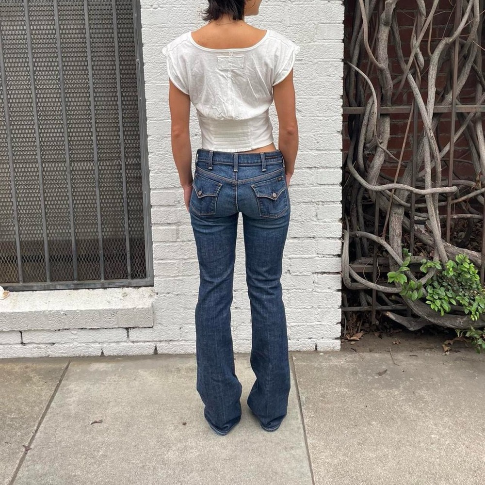 Citizens of humanity Y2K low rise flare jeans sz 25 / inseam 32.5 - Picture 3 of 7